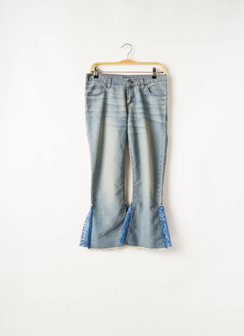 Pantalon trei sferturi talie joasă talie joasă albastru MISS SIXTY femme