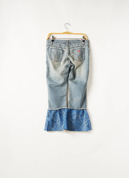 Pantalon trei sferturi talie joasă talie joasă albastru MISS SIXTY femme