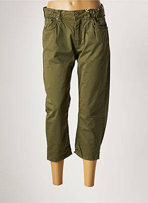 Pantalon trei sferturi verde DIXIE femeie