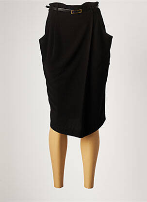 Fustă midi negru DIXIE femeie