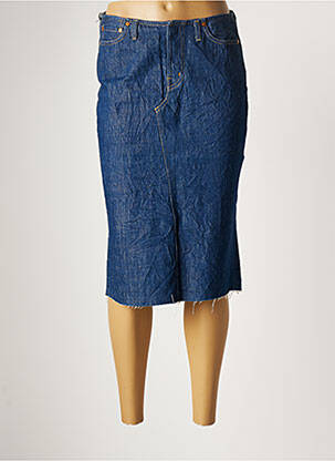 Fustă midi albastru REPLAY femeie