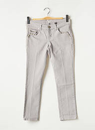 Pantalon 7/8 elasticitate talie joasă gri YOU femme