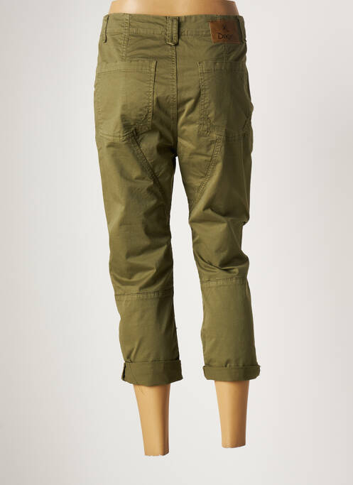 Pantalon trei sferturi verde DIXIE femeie