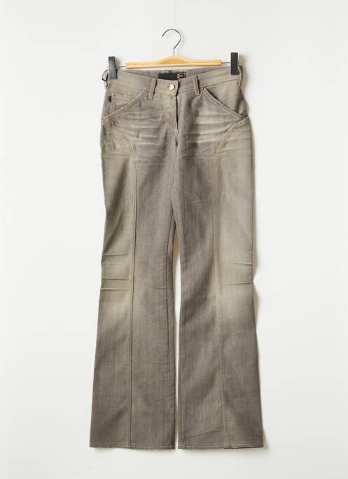 Blugi cu croială evazată gri JUST CAVALLI femeie