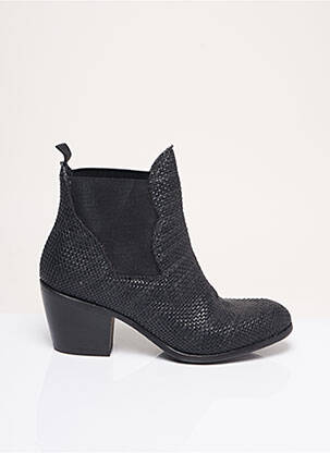 Botine/ghete cubanez toc de 4 la 6 cm gri KEEP ORIGINALS femeie