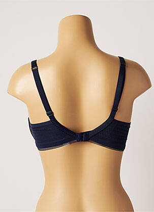 Sutien efect material satinat top sutien modelat albastru SIMONE PERELE femeie