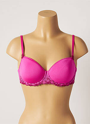 Sutien broderie top sutien modelat roz SIMONE PERELE femeie