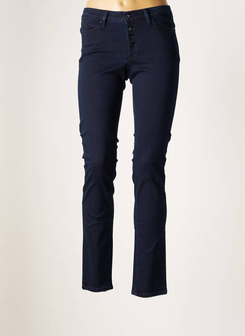 Pantalon drept albastru KANOPE femeie
