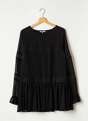 Tunică mâneci lungi negru TULAROSA femeie