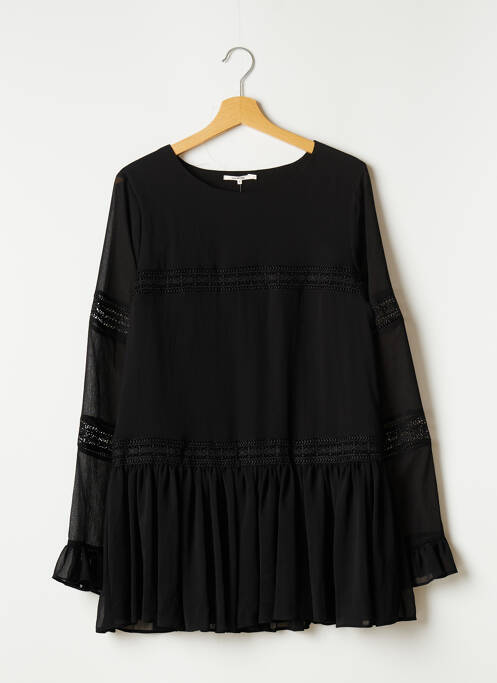 Tunică mâneci lungi negru TULAROSA femeie