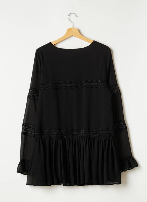 Tunică mâneci lungi negru TULAROSA femeie