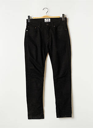 Blugi cu croială slim subțire mărime normală negru ACNE STUDIOS bărbat