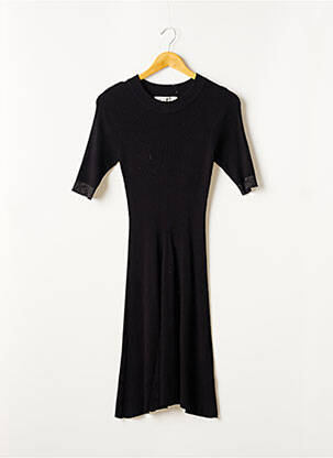 Rochie midi mâneci scurte mâneci scurte negru JUS D'ORANGE femeie