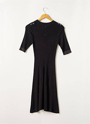 Rochie midi mâneci scurte mâneci scurte negru JUS D'ORANGE femeie