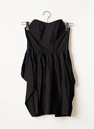 Rochie scurtă fără mâneci fără mâneci negru NAF NAF femeie
