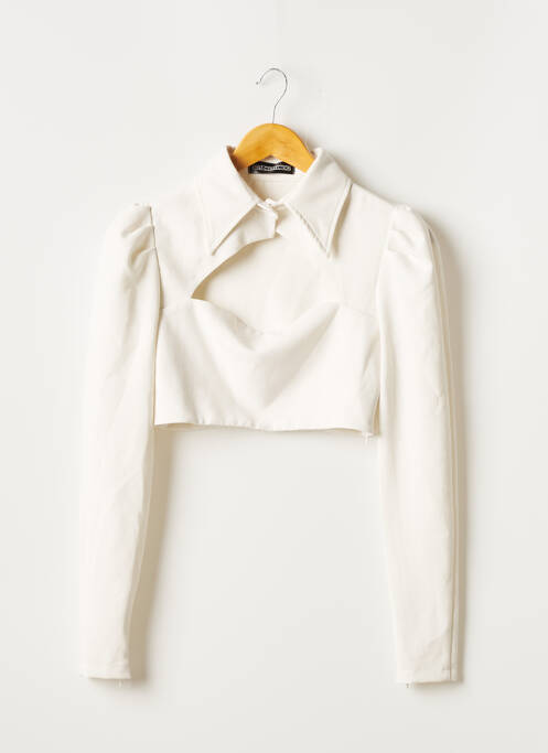 Top alb KYNA COLLECTION femeie