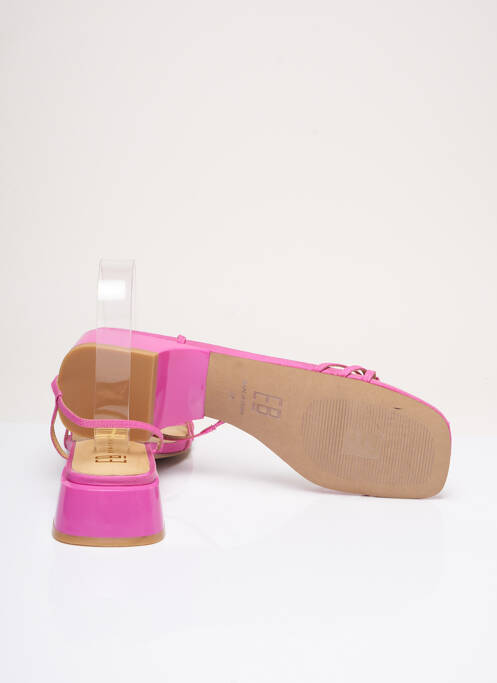 Sandale/Pantofi decupați roz MIISTA femeie