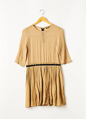 Rochie scurtă maro MAJE femeie