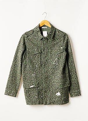 Parka mâneci lungi fără glugă verde ARMAND VENTILO femeie