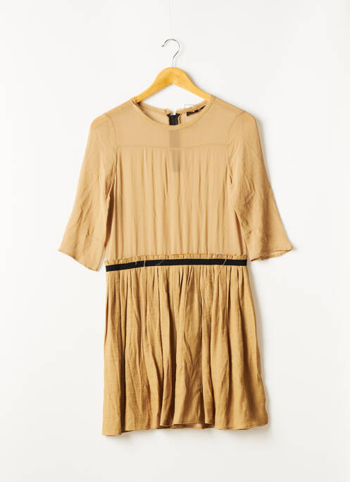 Rochie scurtă maro MAJE femeie