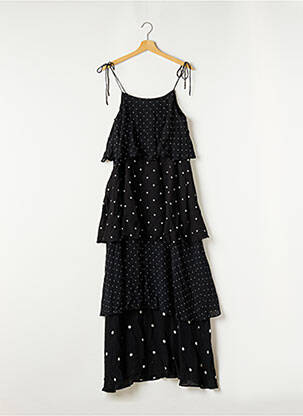 Rochie lungă negru ANINE BING femeie