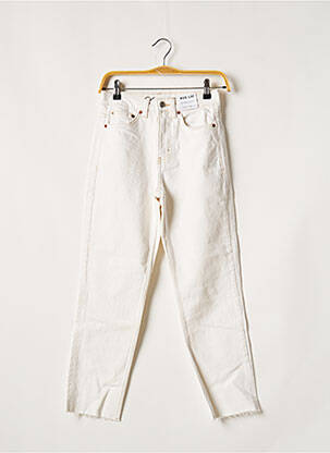 Blugi cu croială dreaptă bej TOPSHOP femeie