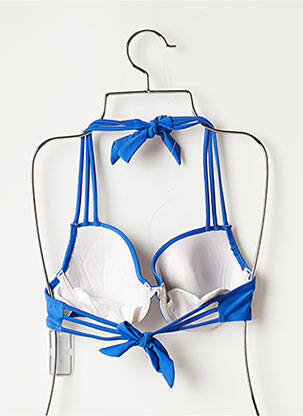 Sutien de costum de baie elasticitate top sutien modelat albastru MON PETIT BIKINI femeie