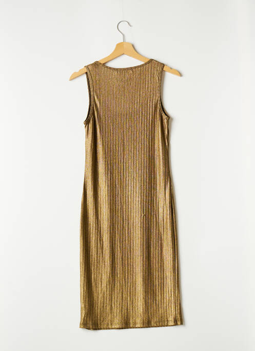 Rochie midi galben VOYELLES femeie