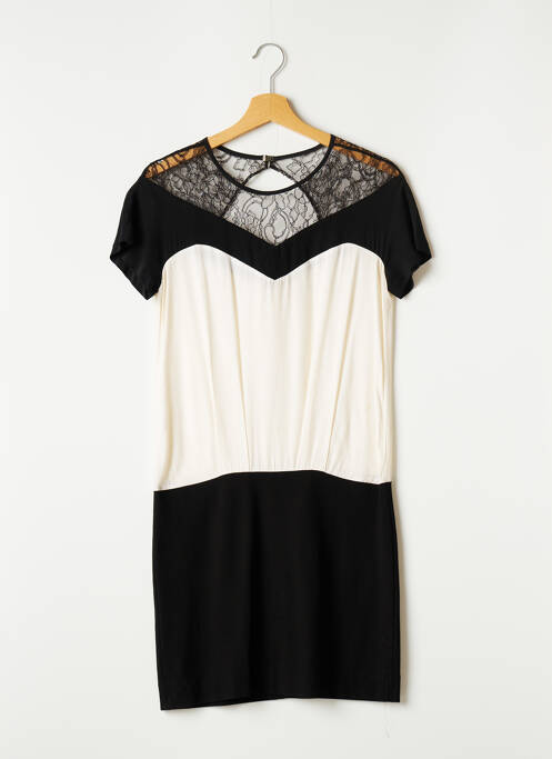 Rochie midi bej SANDRO femeie