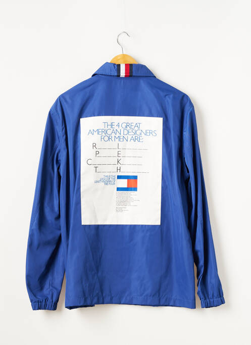 Jachetă vânt albastru TOMMY HILFIGER bărbat