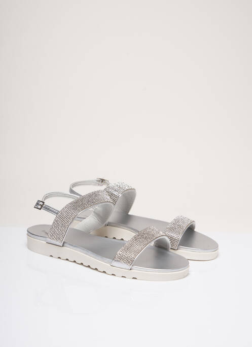 Sandale/Pantofi decupați gri XTI fată