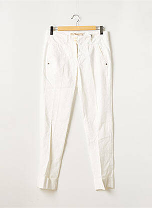 Pantalon 7/8 bej MARITHE & FRANCOIS GIRBAUD femeie