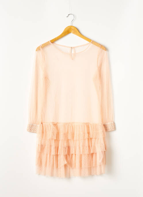 Rochie midi roz SANS MARQUE femeie