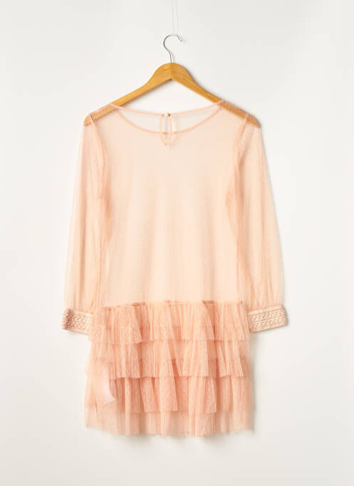 Rochie midi roz SANS MARQUE femeie