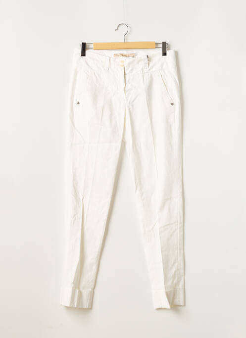 Pantalon 7/8 bej MARITHE & FRANCOIS GIRBAUD femeie