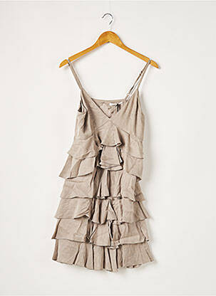 Rochie midi gri GUESS femeie