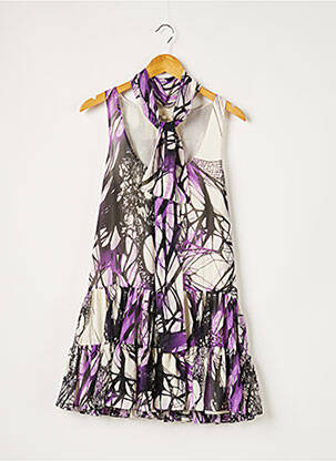 Rochie scurtă violet DIESEL femeie