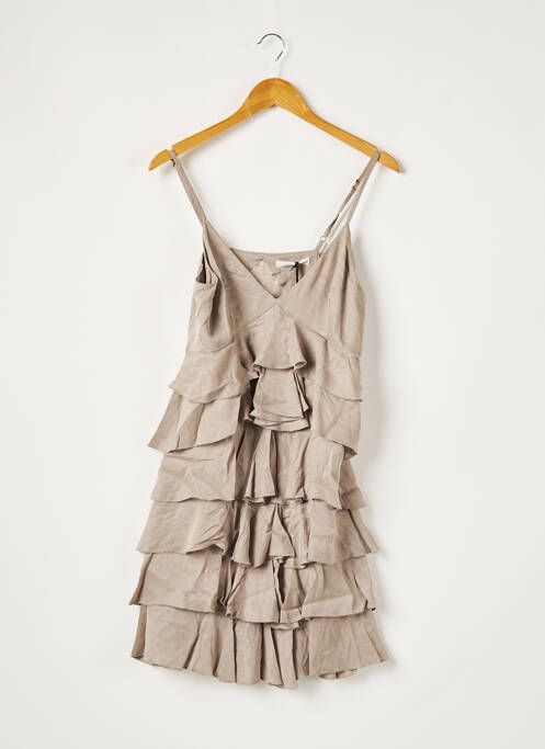 Rochie midi gri GUESS femeie