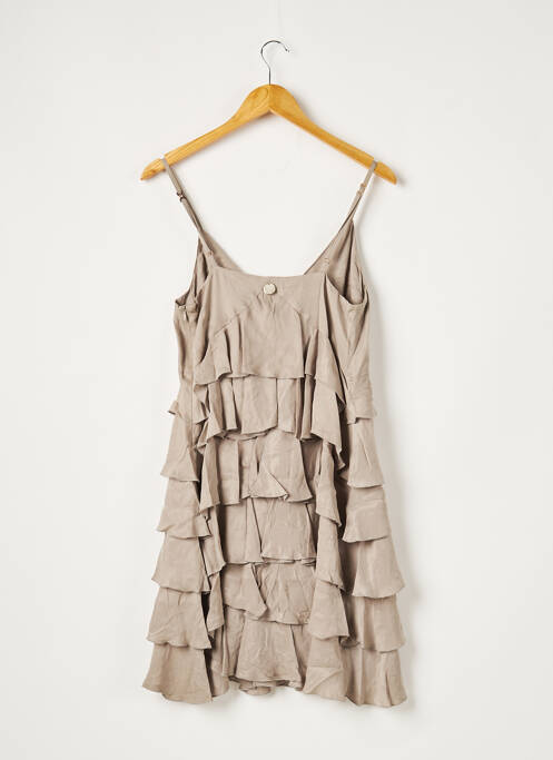 Rochie midi gri GUESS femeie