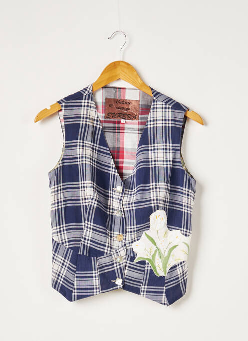 Vestă fără mâneci albastru EUREKA femeie