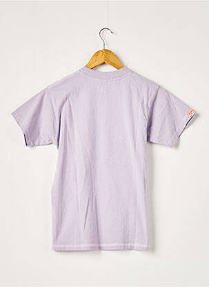 Tricou imprimeu fantezie mâneci scurte violet SUPERDRY femeie
