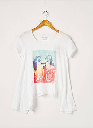 Tricou alb PEPE JEANS femeie