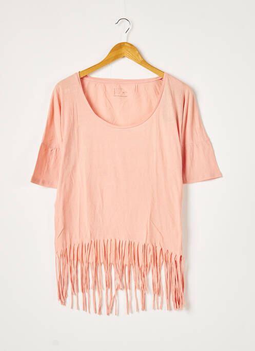 Tunică mâneci scurte roz I LOVE MY T'S femeie