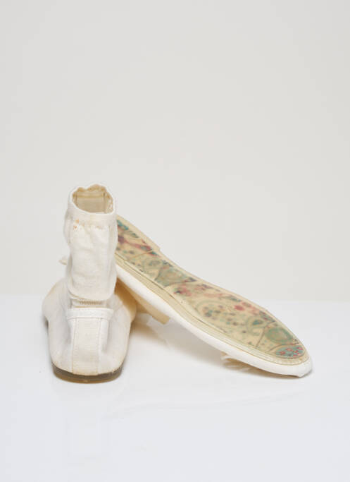 Balerine alb THE FRENCH TOUCH femeie