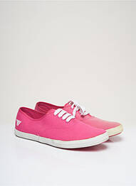 Adidași material neted toc plat până la 3 cm roz GOLA femme