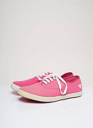 Adidași material neted toc plat până la 3 cm roz GOLA femeie