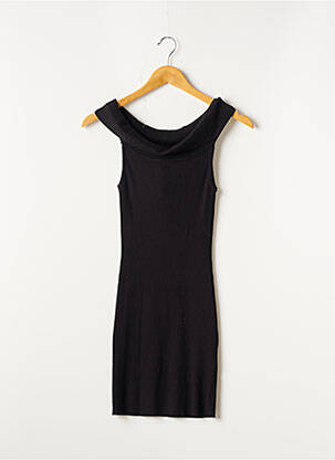 Rochie scurtă fără mâneci fără mâneci negru BY THE WAY. femeie