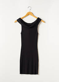 Rochie scurtă fără mâneci fără mâneci negru BY THE WAY. femeie