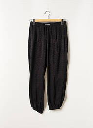 Pantalon 7/8 elasticitate mărime normală negru RAGDOLL femeie