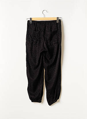 Pantalon 7/8 elasticitate mărime normală negru RAGDOLL femeie